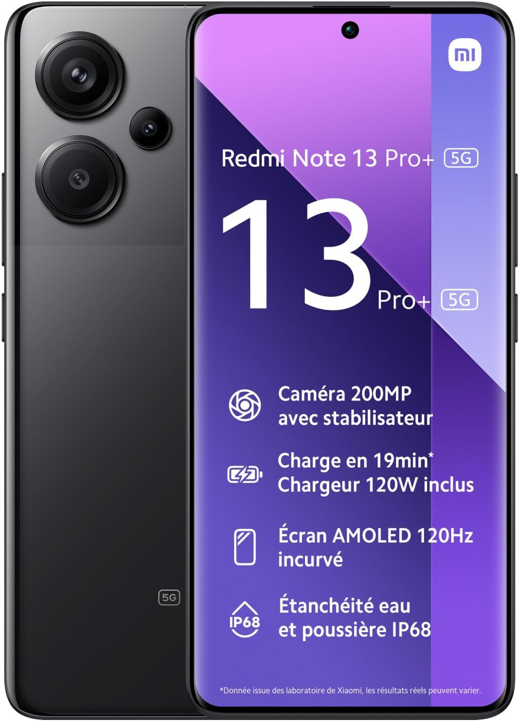 Xiaomi redmi note 13 pro plus 5g 12gb ram 512gb dual sim black global version brand