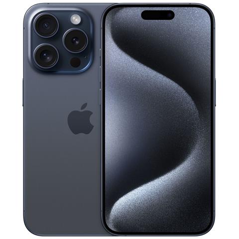 Apple iphone 15 pro 128gb blue titanium garanzia europa