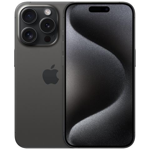 Apple iphone 15 pro 128gb black titanium extra europeo garanzia italia