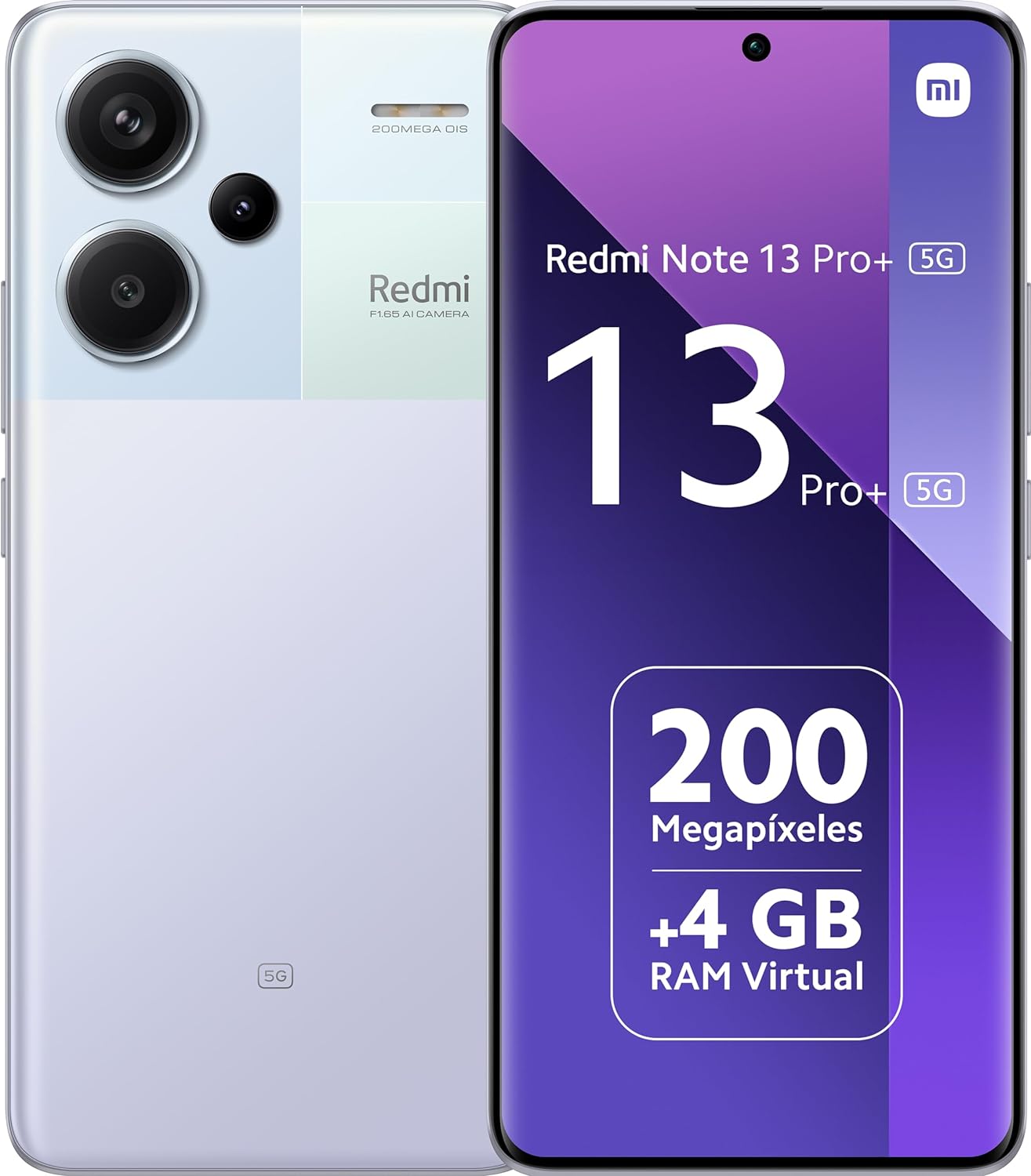 Xiaomi redmi note 13 pro plus 5g 12gb ram 512gb dual sim purple global version brand